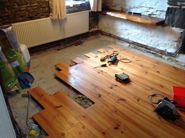Priory Floorboards to be replaced